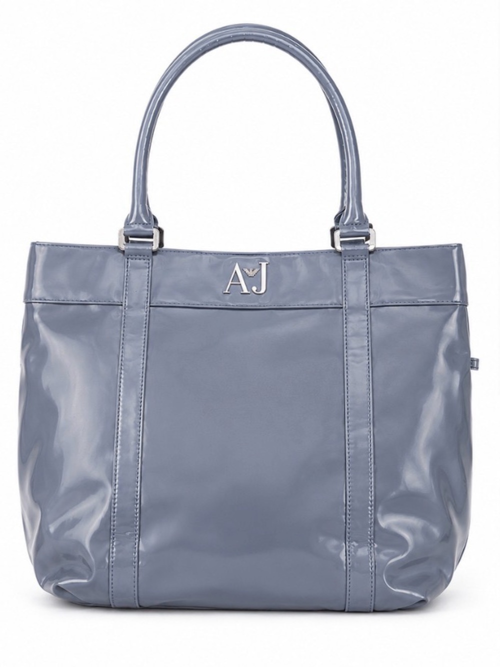 Emporio Armani Armani Jeans Blue Tote Bag — Designer Handbag